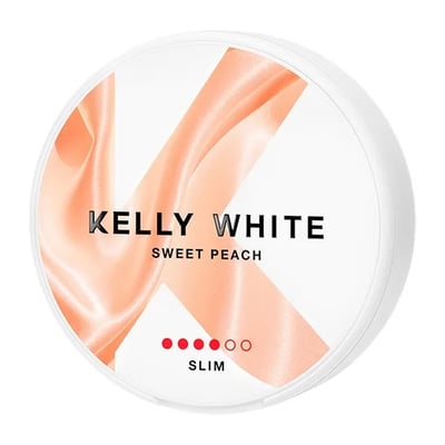 Kelly White Sweet Peach 7,7mg