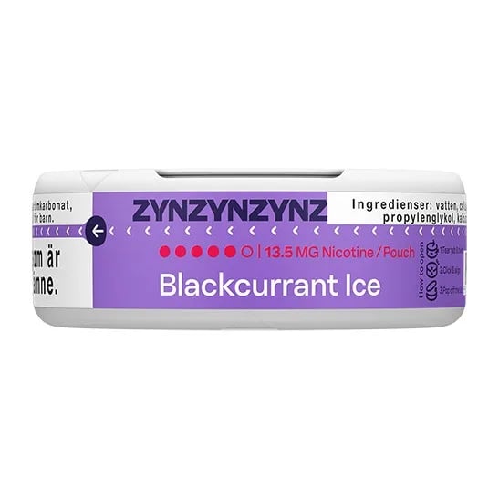 ZYN Blackcurrant Ice 11mg – bild 5
