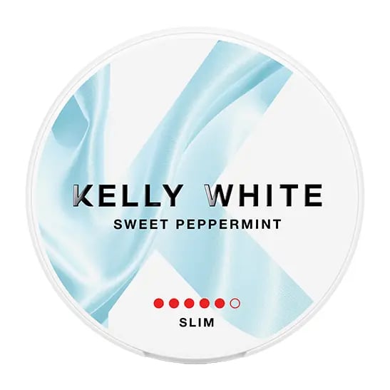 Kelly White Sweet Peppermint 10mg – bild 2