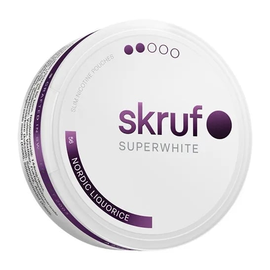 Skruf Superwhite No.56 Nordic Liquorice 6mg – bild 3