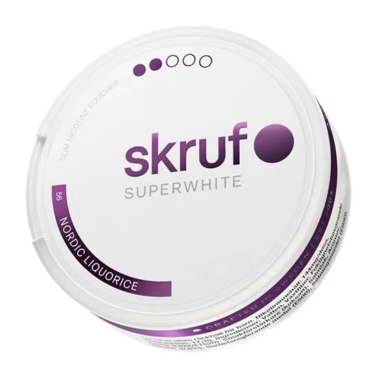 Skruf Superwhite No.56 Nordic Liquorice 6mg – bild 4
