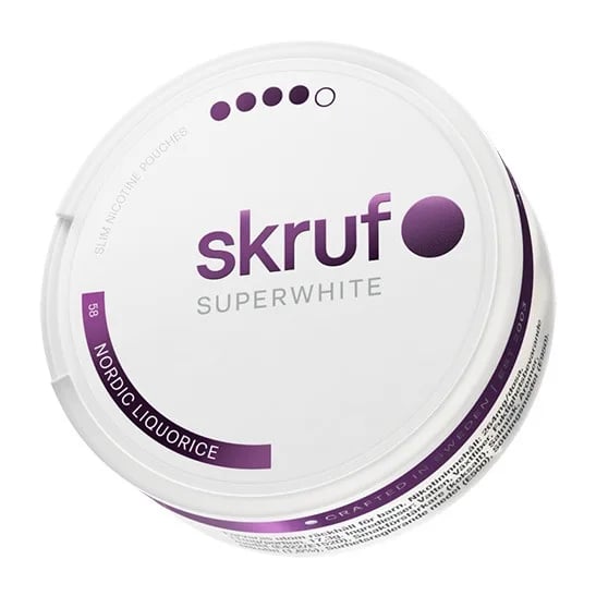 Skruf Superwhite No.58 Nordic Liquorice 11,5mg – bild 4