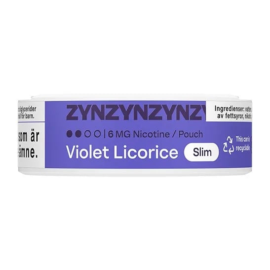 ZYN Violet Licorice 9mg – bild 5