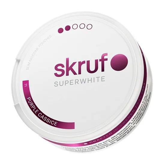 Skruf Superwhite No.71 Purple Cassice 6mg – bild 4