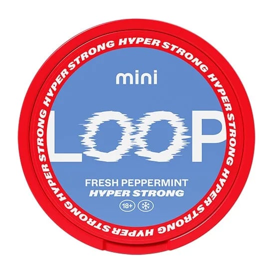 LOOP Fresh Peppermint Hyper Strong Mini 10,5mg – bild 2