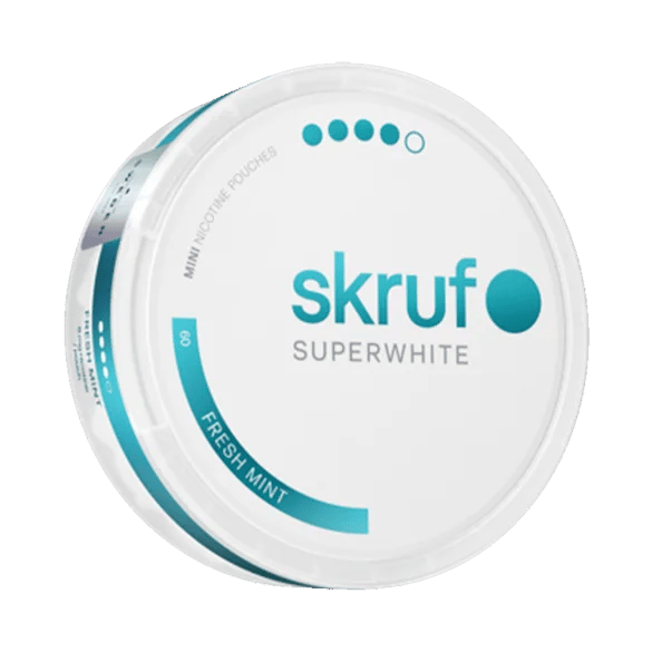 Skruf Superwhite No.60 Fresh Mint Mini 8mg – bild 2