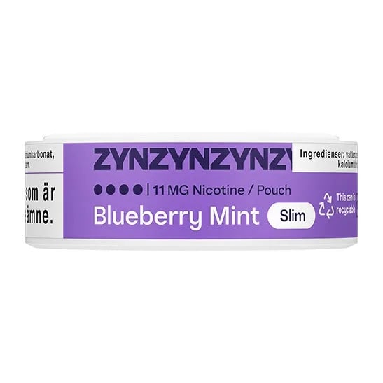 ZYN Blueberry Mint Slim Extra Strong – bild 5