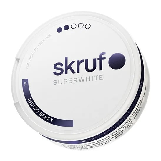 Skruf Superwhite No.62 Indigo Berry 6mg – bild 4