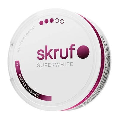 Skruf Superwhite No.63 Purple Cassice 9mg