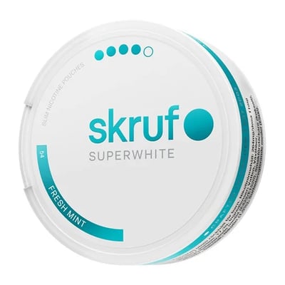 Skruf Superwhite No.54 Fresh Mint 11mg