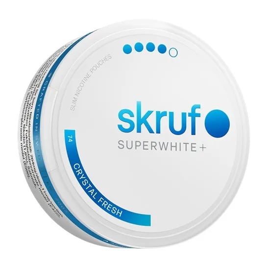 Skruf Superwhite Crystal Fresh 12mg – bild 3