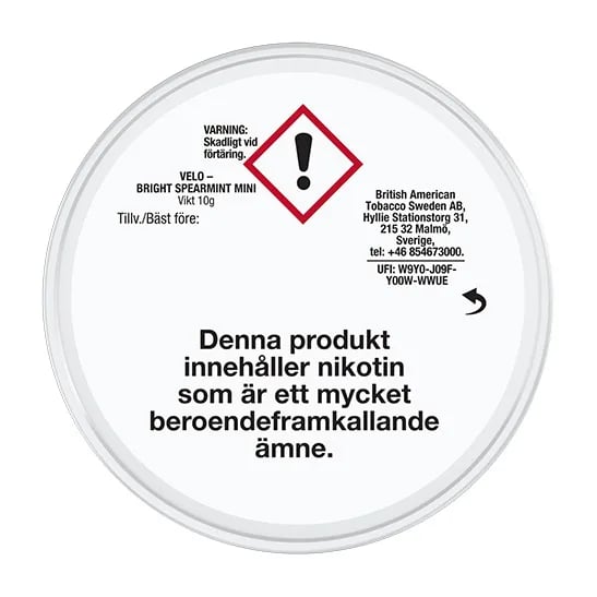 VELO Bright Spearmint Mini 4mg – bild 6