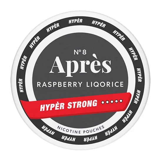 Après No.8 Raspberry Liqorice Hypèr Strong 11mg – bild 2