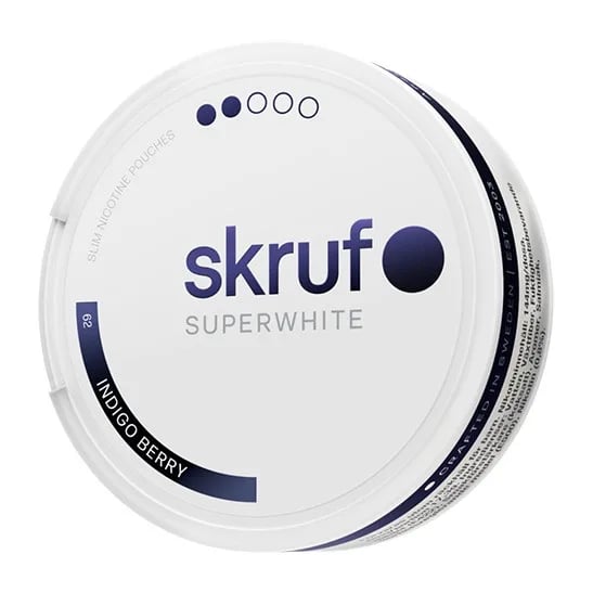 Skruf Superwhite No.62 Indigo Berry 6mg