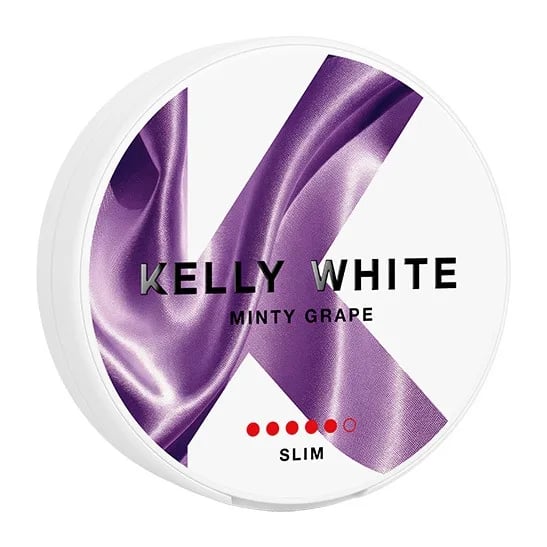 Kelly White Minty Grape 10mg – bild 3
