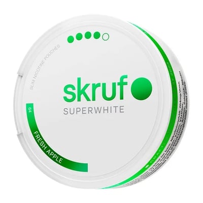 Skruf Superwhite No.64 Fresh Apple 12mg
