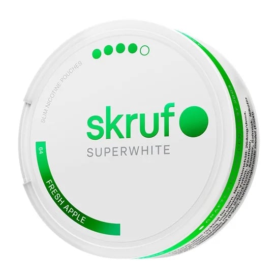 Skruf Superwhite No.64 Fresh Apple 12mg