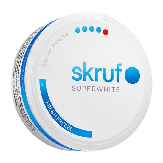 Skruf Superwhite No.67 Fresh Freeze 12mg – bild 3