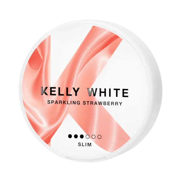 Kelly White Sparkling Strawberry 5mg – bild 2