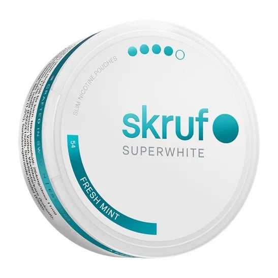 Skruf Superwhite No.54 Fresh Mint 11mg – bild 3