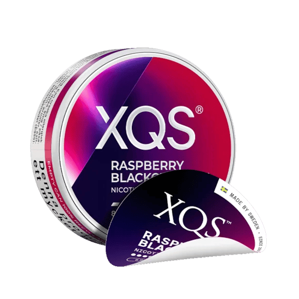 XQS Raspberry Blackcurrant 8mg