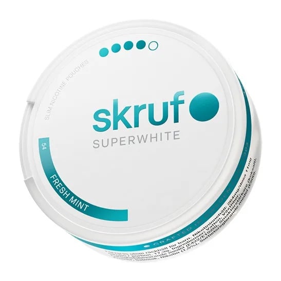 Skruf Superwhite No.54 Fresh Mint 11mg – bild 4