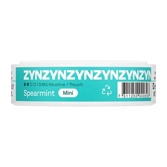 ZYN Spearmint Mini 3mg – bild 5