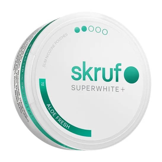 Skruf Superwhite Aloe Fresh 8mg – bild 3