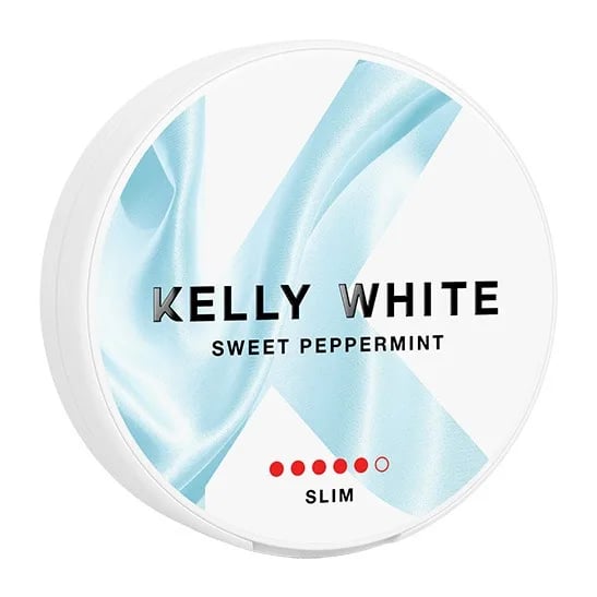 Kelly White Sweet Peppermint 10mg – bild 3