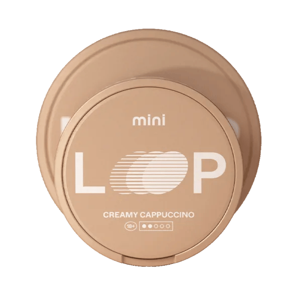 LOOP Creamy Cappuccino Mini 6,3mg – bild 3