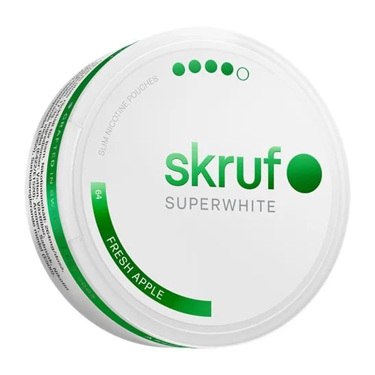 Skruf Superwhite No.64 Fresh Apple 12mg – bild 3