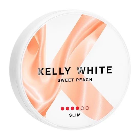Kelly White Sweet Peach 7,7mg – bild 3