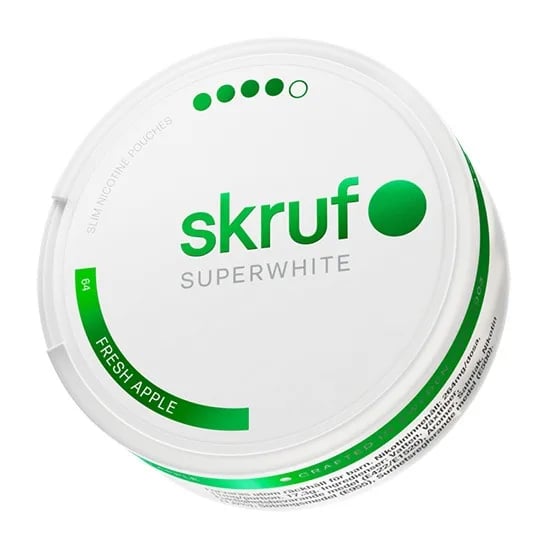 Skruf Superwhite No.64 Fresh Apple 12mg – bild 4