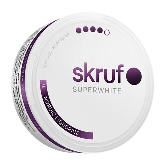 Skruf Superwhite No.58 Nordic Liquorice 11,5mg – bild 3