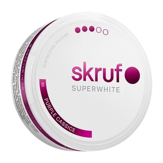 Skruf Superwhite No.63 Purple Cassice 9mg – bild 3