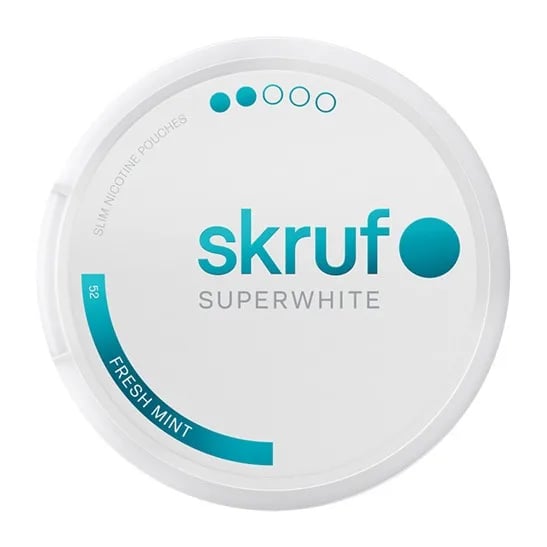Skruf Superwhite No.52 Fresh Mint 6mg – bild 2