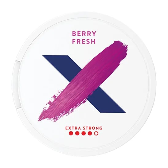 X Berry Fresh Extra Strong 10mg – bild 3
