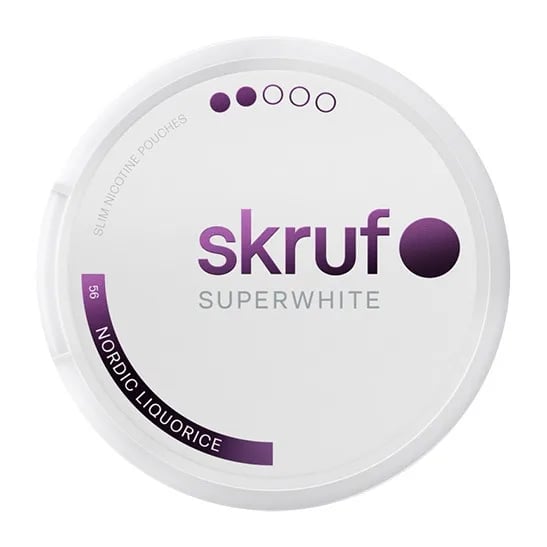 Skruf Superwhite No.56 Nordic Liquorice 6mg – bild 2
