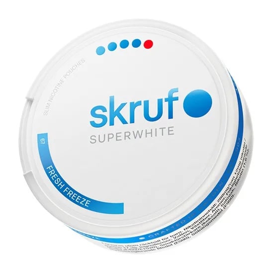 Skruf Superwhite No.67 Fresh Freeze 12mg – bild 4