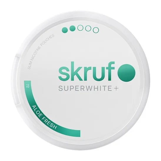 Skruf Superwhite Aloe Fresh 8mg – bild 2