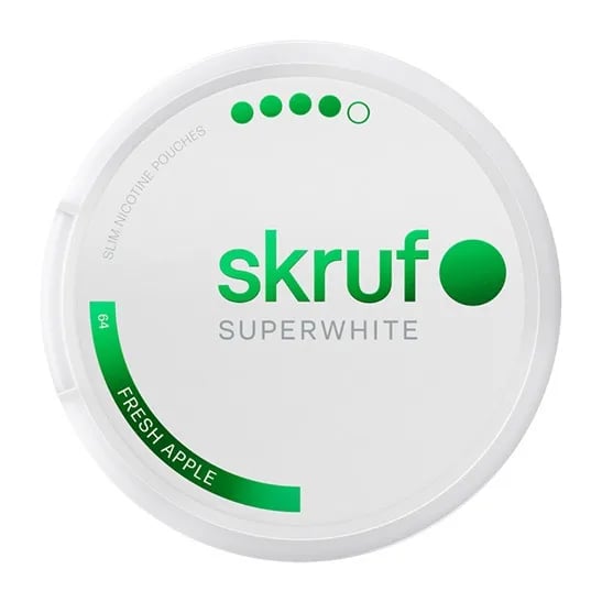 Skruf Superwhite No.64 Fresh Apple 12mg – bild 2