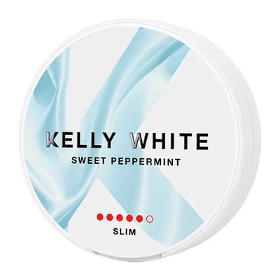 Kelly White Sweet Peppermint 10mg
