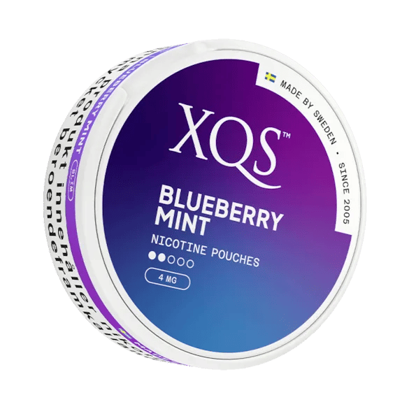 XQS Blueberry Mint 50mg Koffein – bild 2
