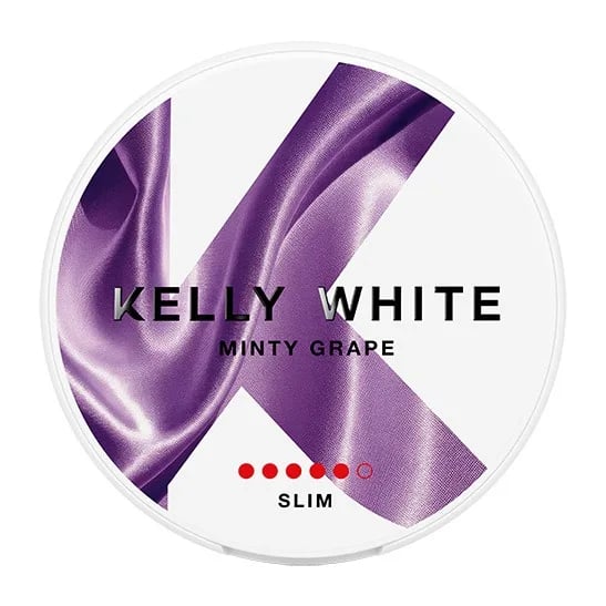 Kelly White Minty Grape 10mg – bild 2