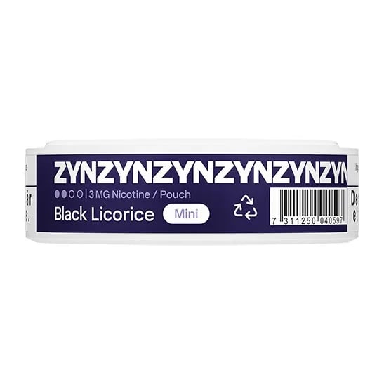 ZYN Black Licorice Mini 3mg – bild 5