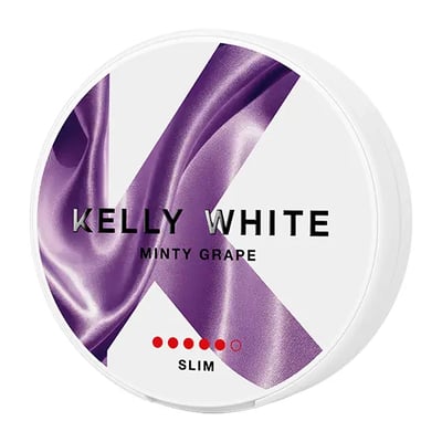 Kelly White Minty Grape 10mg