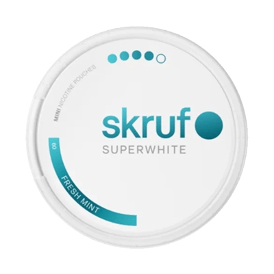 Skruf Superwhite No.60 Fresh Mint Mini 8mg