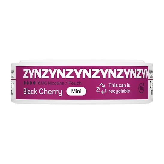 ZYN Black Cherry Mini 6mg – bild 5