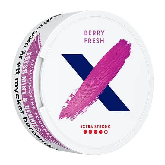 X Berry Fresh Extra Strong 10mg – bild 4