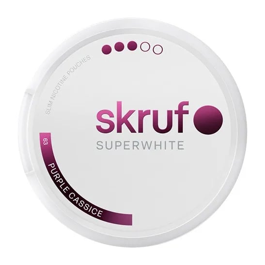 Skruf Superwhite No.63 Purple Cassice 9mg – bild 2